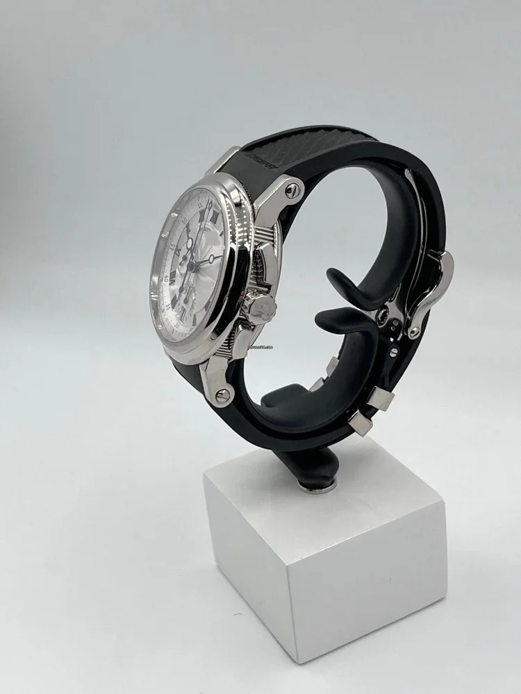 Breguet Marine Chronograph box papers and alligator strap